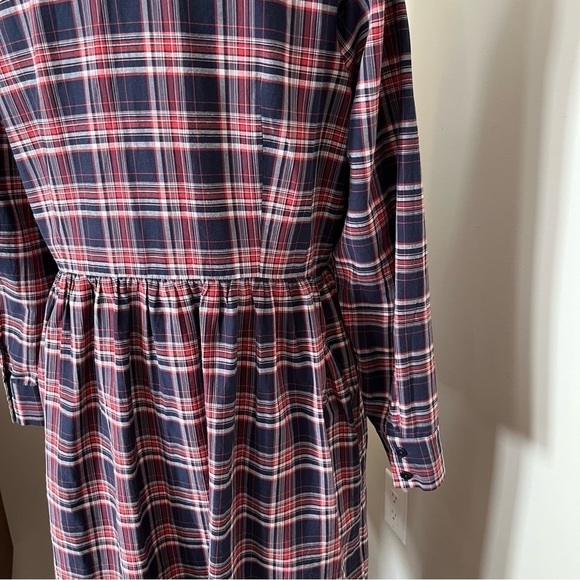 ASOS Curve Checkered Button-Up Dress - Picture 4 of 8